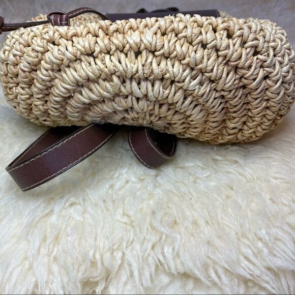 Cappelli Crochet Toyo Straw Backpack - Picture 5 of 11